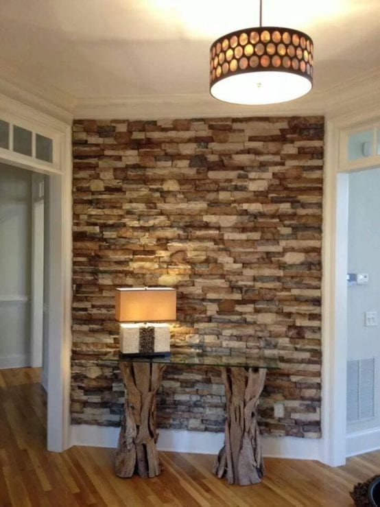 Go DIY with Go-Stone Manufactured Stone for Interior Walls - Native ...